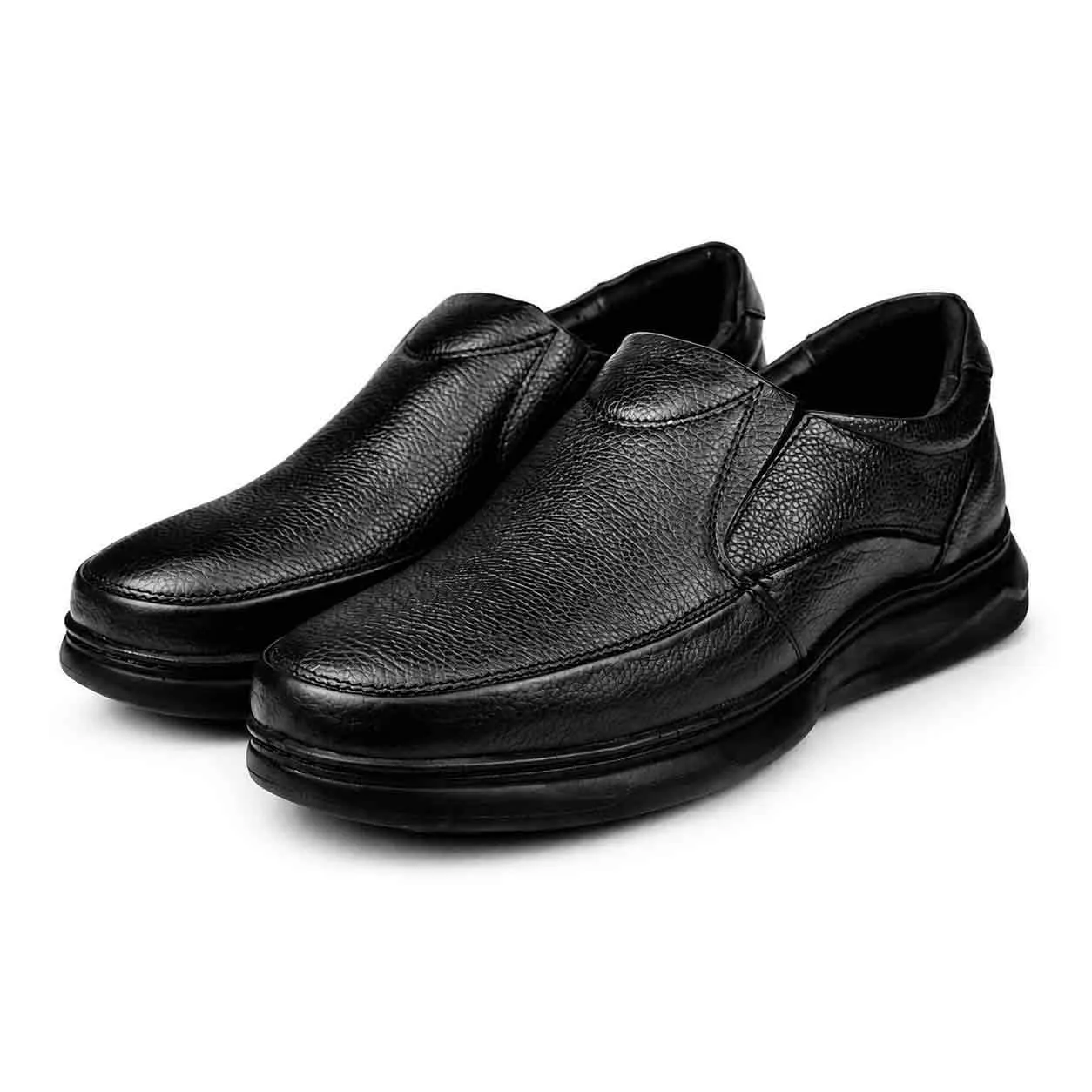 CHAUSSURE CONFORT+ 101-1 NOIR CUIR  ..........  miniature